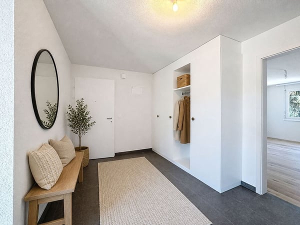 Très bel appartement rénové de 3.5 pces avec balcon 12