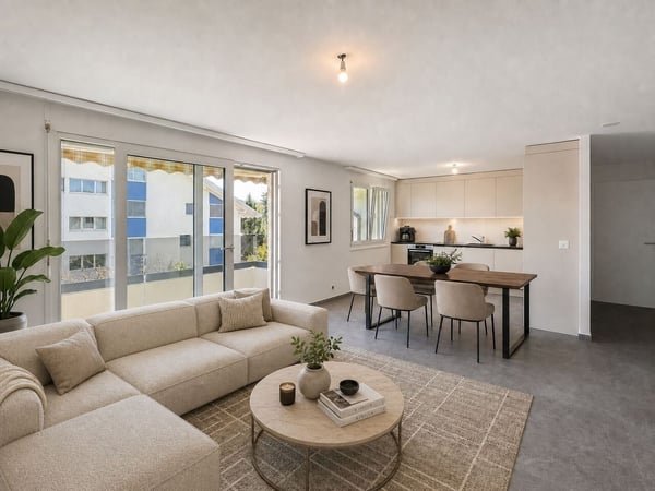 Très bel appartement rénové de 3.5 pces avec balcon 7