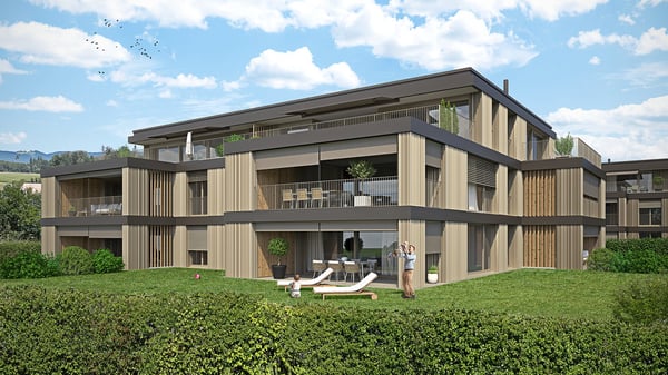 Moderne Eigentumswohnungen in Lüterkofen (SO), nahe Bern und Solothurn 1