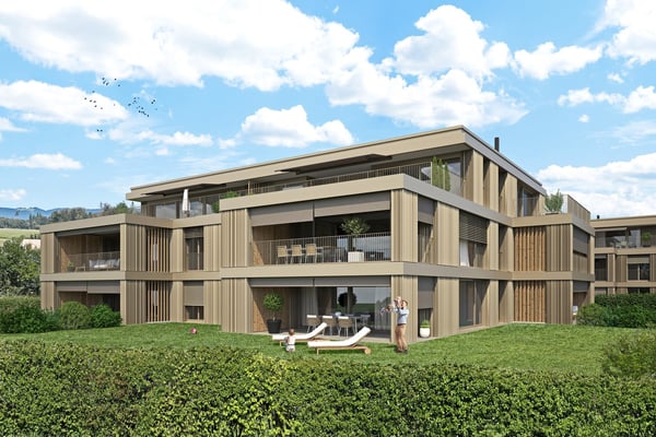 Moderne Eigentumswohnungen in Lüterkofen (SO), nahe Bern und Solothurn