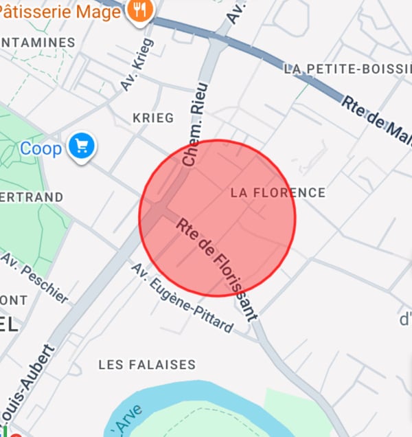 Beau 6P avec balcon – Quartier Champel / Florissant