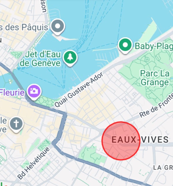 Beau 6P avec balcon – Eaux-Vives