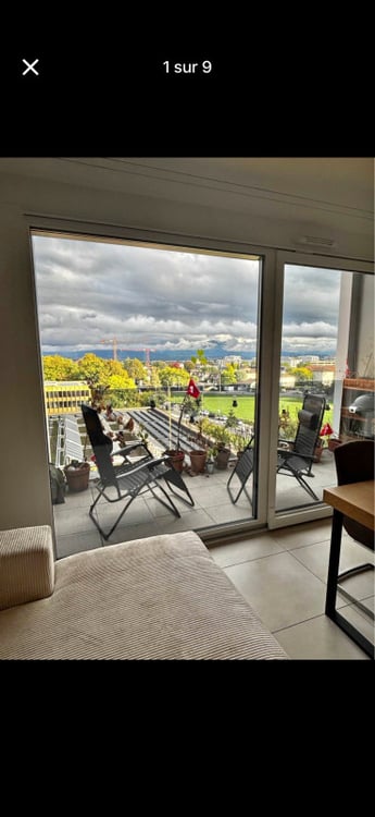 Reprise de bail – Appartement moderne 2,5 pièces avec vue lac à Nyon 1