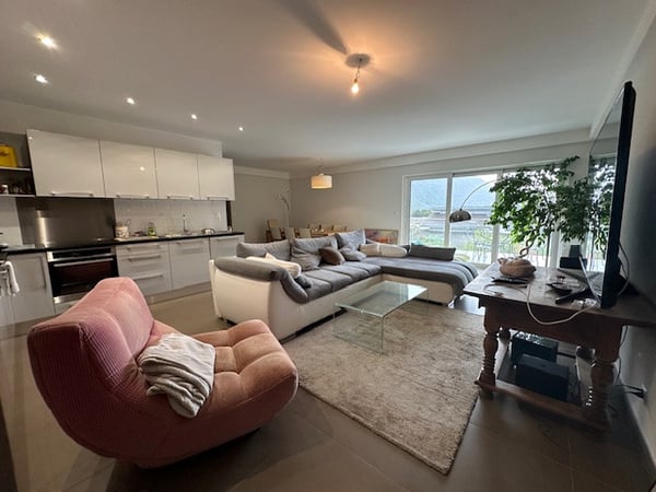 BEL APPARTEMENT D'ANGLE EN ATTIQUE AU CENTRE DU VILLAGE D'EVIONNAZ 3