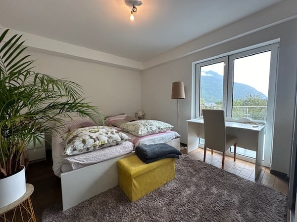 BEL APPARTEMENT D'ANGLE EN ATTIQUE AU CENTRE DU VILLAGE D'EVIONNAZ 9