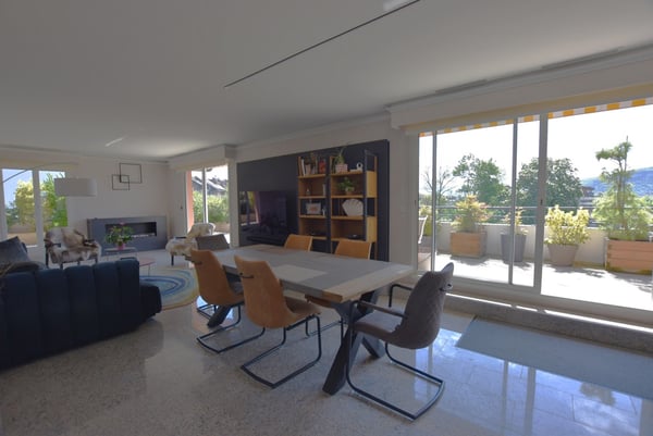 ATTIQUE DE RÊVE AVEC TERRASSES. VUE SUR LE MONT-BLANC JUSQU'AU JURA! A AMBILLY 4