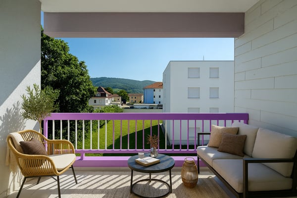 Splendide 1.5 pièces marbré - 1 mois de loyer offert* 3