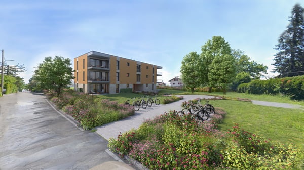 5P en Rez-de-jardin à Meyrin village - lot 4.01 1