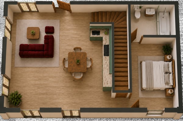NEUVE - Jolie villa familiale de 5.5 pièces  136 m2  lot A 2