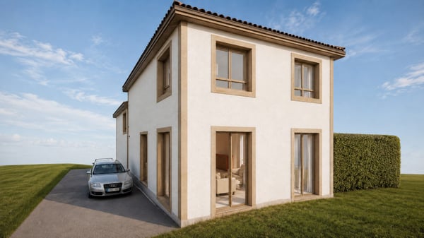 NEUVE - Jolie villa familiale de 5.5 pièces  136 m2  lot A 7