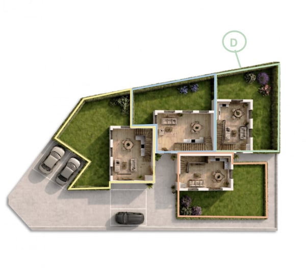 NEUVE - Jolie villa de 3.5 pièces et 92 m2 à budget maîtrisé  lot D 3