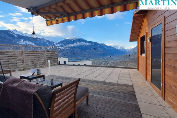 A VENDRE: Appartement 4.5 pces avec terrasse & jardin  Savièse (Chandolin) 2