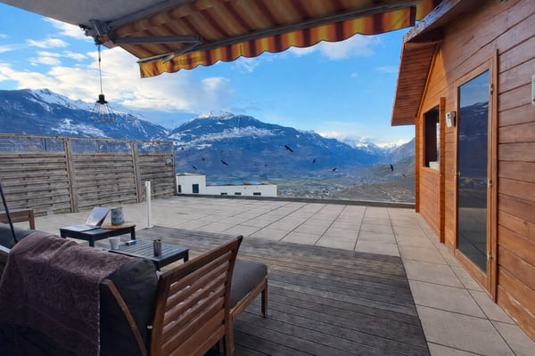 Villa dexception en PPE  Vue imprenable sur la vallée du Rhône 10