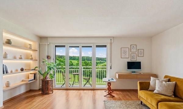Charmant cocon de 3.5 pces au Locle, avec vue dégagée sur la nature 1