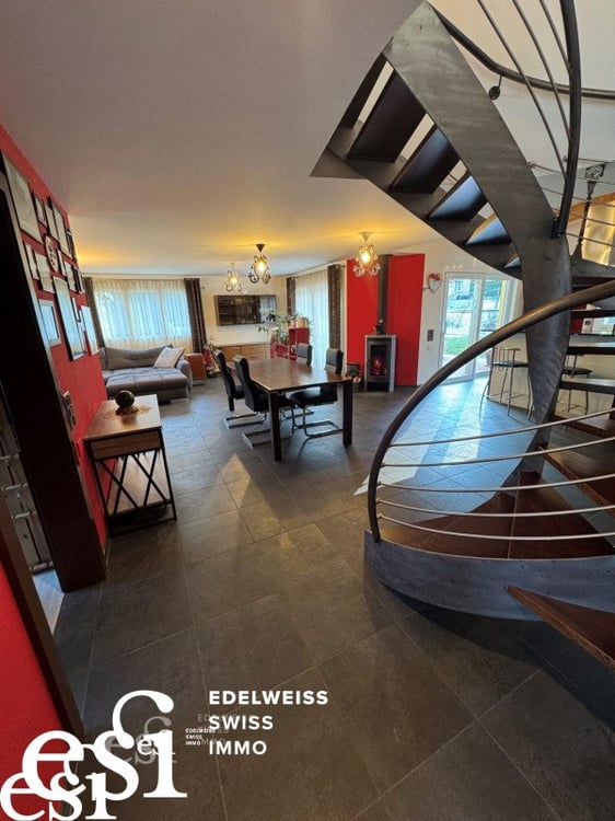 Spacieuse villa individuelle de 5.5 pces et son annexe à Muraz 5