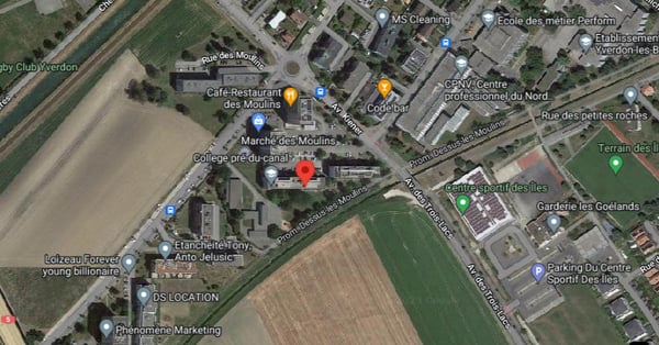 Rue des Moulins 107 à Yverdon - 3.5 pièces au 3ème étage 1