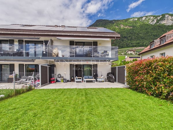 Appartement 3.5 pièces, jardin privatif et vue dégagée sur les montagnes 2