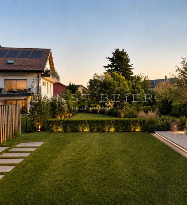 PROMOTION SUR PLANS - Magnifique triplex de standing 5.5 pièces avec jardin 2