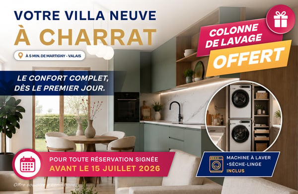 NEUVE - Jolie villa de 3.5 pièces et 92 m2 à budget maîtrisé - lot D 1