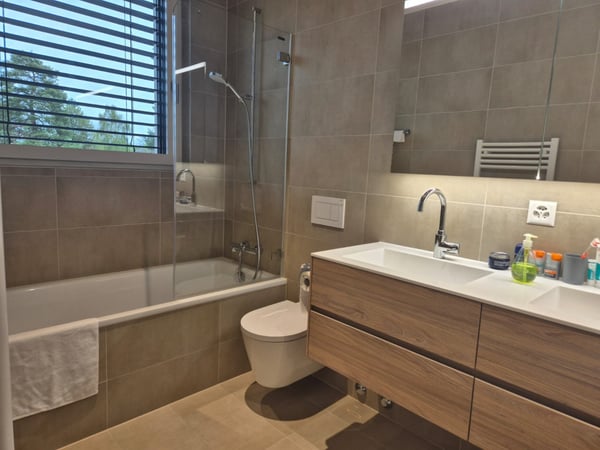Magnifique 4 pièces neuf avec vaste terrasse zone résidentielle Cologny/Gradelle 9