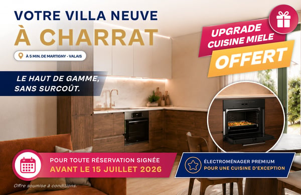 NEUVE - Jolie villa de 3.5 pièces et 92 m2 à budget maîtrisé - lot D 1