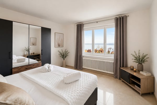 Magnifique appart.2 pièces meublé situé dans un quartier résidentiel de villas 5