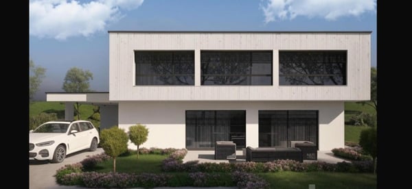 A vendre terrain de 645m2 avec permis de construire 1