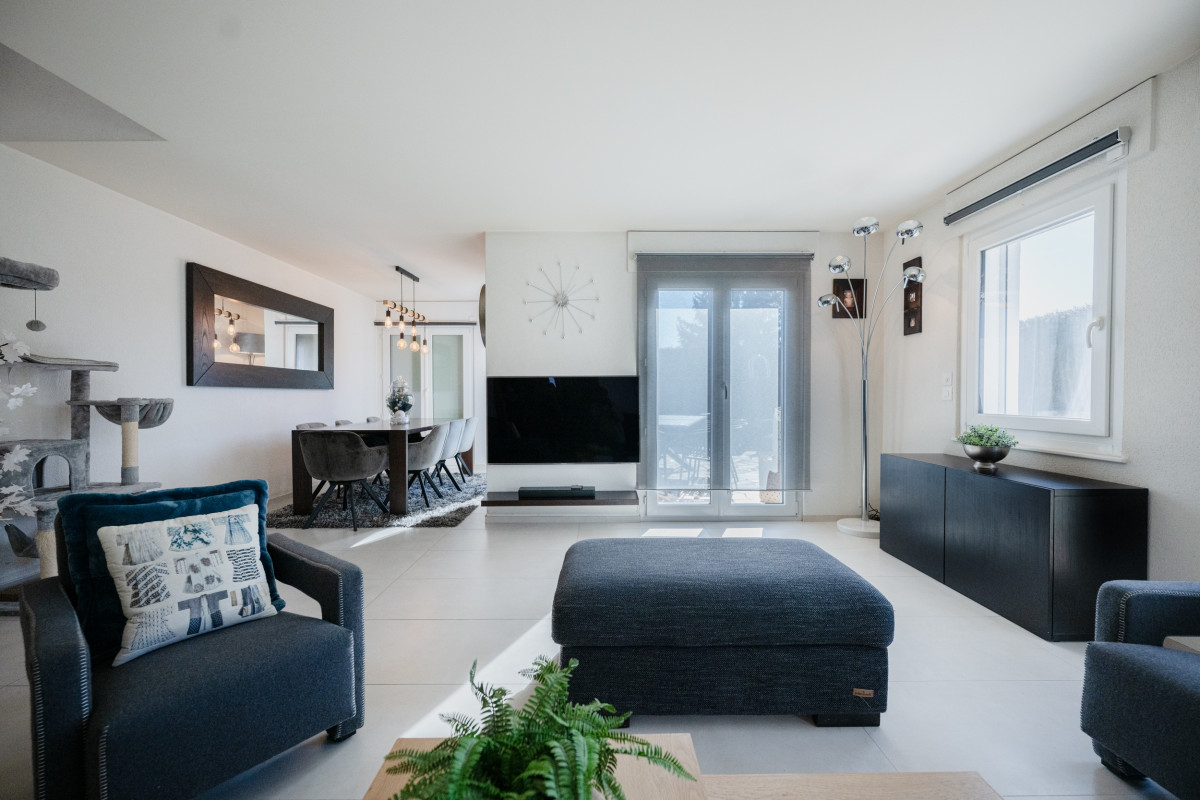Immobilie in Villars-ste-croix - Exclusivité IMMO2Z : Belle villa mitoyenne familiale de 7.5 pièces - Bild 7