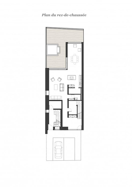 Spacieux duplex de 220m2 dans ancienne ferme rénovée à Essertines sur Rolle 10