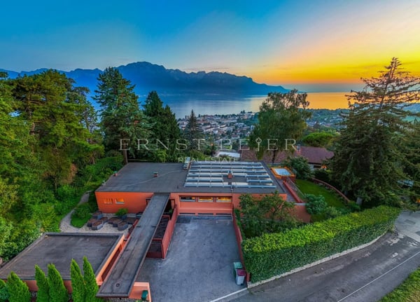 Résidence d'exception avec jardin paysager et panorama sur le Léman 1