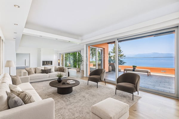 Résidence d'exception avec jardin paysager et panorama sur le Léman 4