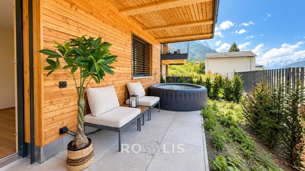 Möblierte 2.5-Zimmer-Wohnung mit Weitblick in Ried-Brig 10