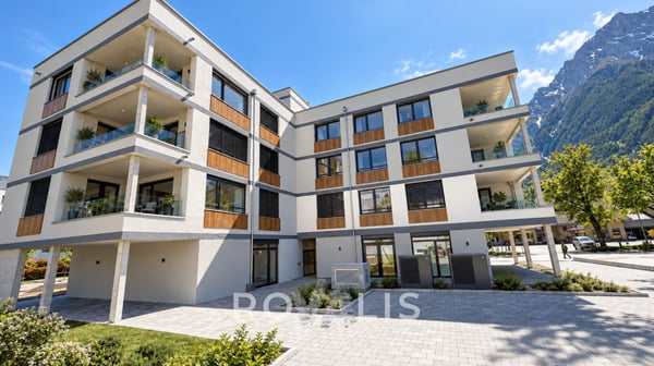 **Moderne 4.5-Zimmer-Wohnung an zentraler Lage in Brig-Glis** 1