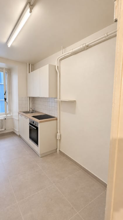 3 pièces rénové avec cachet - moulures, parquet - La Chaux-de-Fonds 5