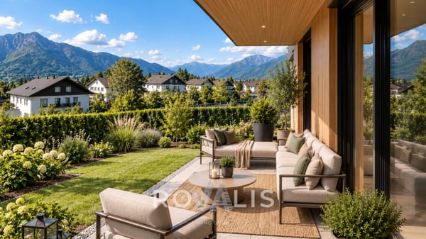 2.5 Zimmer im Erdgeschoss mit eigenem Gartensitzplatz