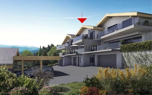 Villa B contiguë 4.5 pièces à Vex 3