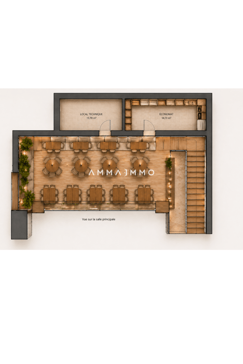 Projet de Restaurant-Bar avec grand potentiel 2