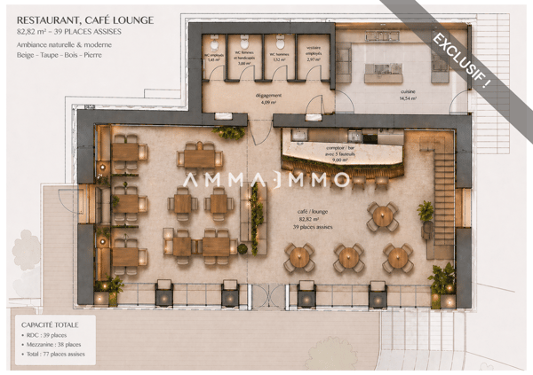 Projet de Restaurant-Bar avec grand potentiel 1
