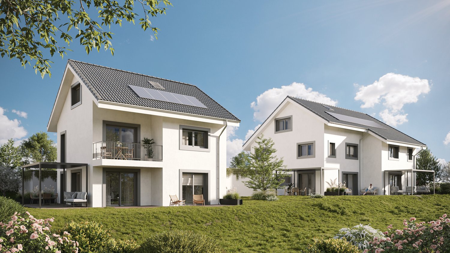 Immobilie in Lignerolle - Villa mitoyenne "Les Coteaux" - Nature et Confort - Bild 1