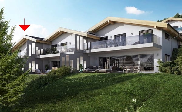 Appartement en rez jardin 3.5 pièces à Vex 5