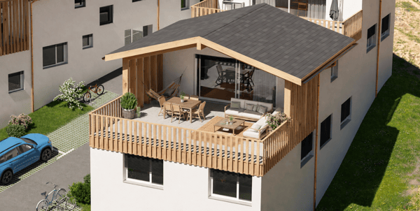 Villa familiale avec terrasse 4.5 pièces à Ayent