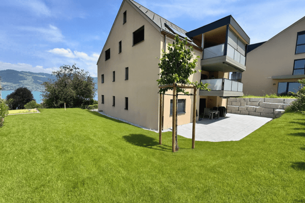 Neubau Gartenwohnung mit 235 m² privatem Aussenbereich 1