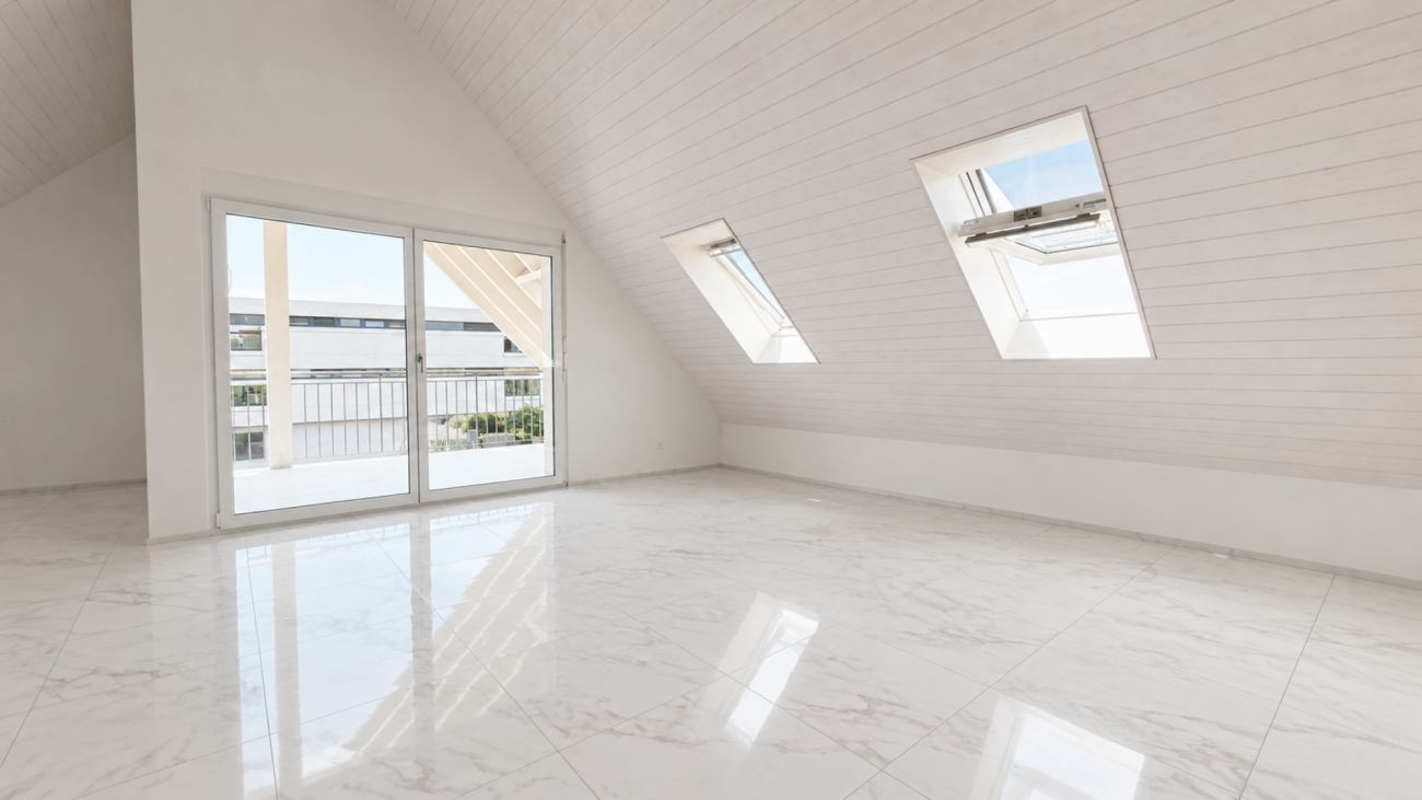 Moderne & helle Dachwohnung mit Klimaanlage & Solaranlage