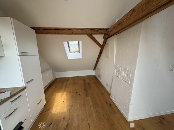 Sonnige Dachwohnung mit Sichtbalken und besonderem Charme 2
