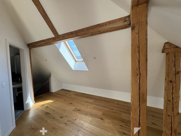 Sonnige Dachwohnung mit Sichtbalken und besonderem Charme 5