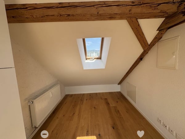 Sonnige Dachwohnung mit Sichtbalken und besonderem Charme 6