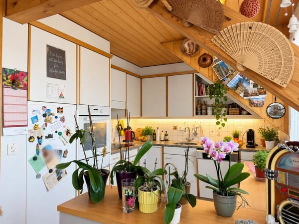 Charmante Dachwohnung mit Cheminée, grossem Balkon und Weitsicht 5