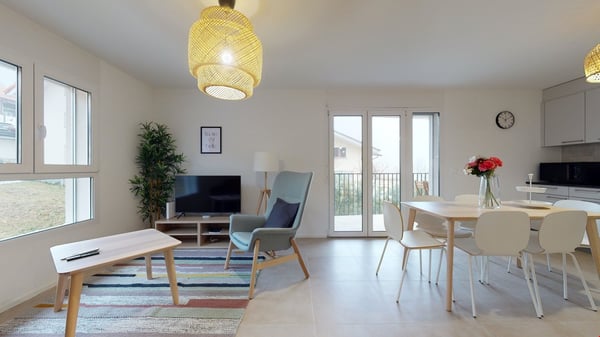 Bel appartement 2 chambres à 10min de Payerne, entièrement équipé 14