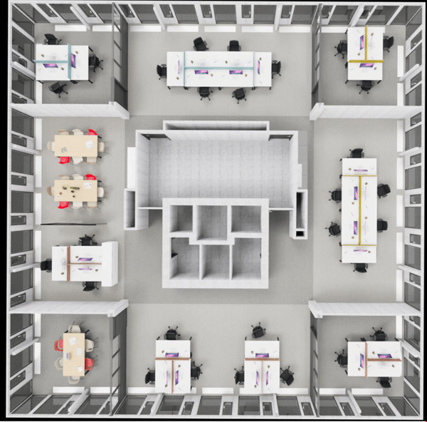 Place de travail - Coworking 11