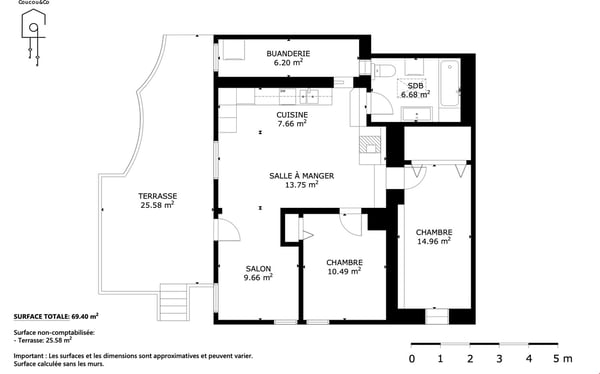 À la saison – Appartement au pied des pistes 14